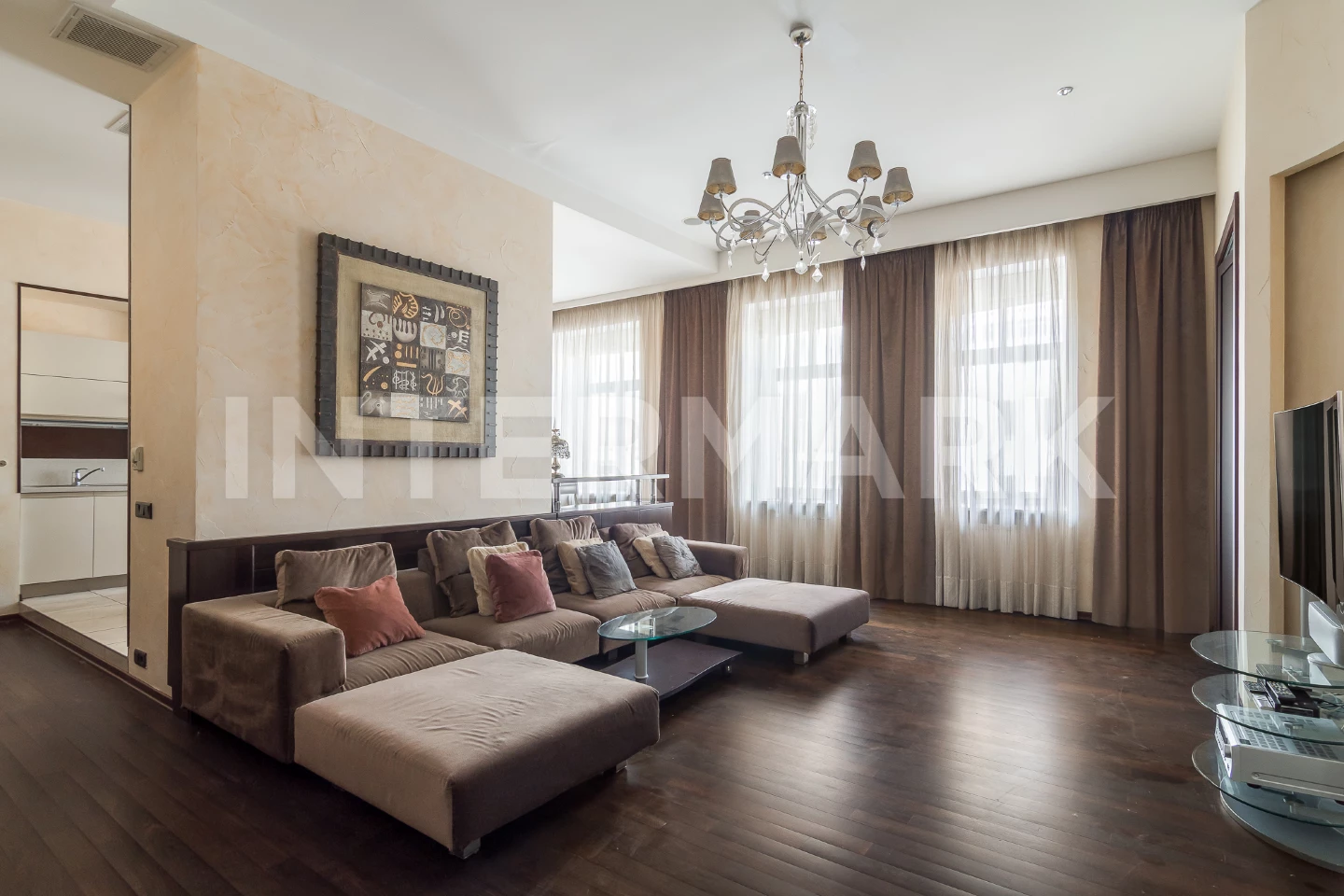 Снять в аренду Квартира, 3 комнаты улица Малая Молчановка, 8, стр. 1, Фото 1