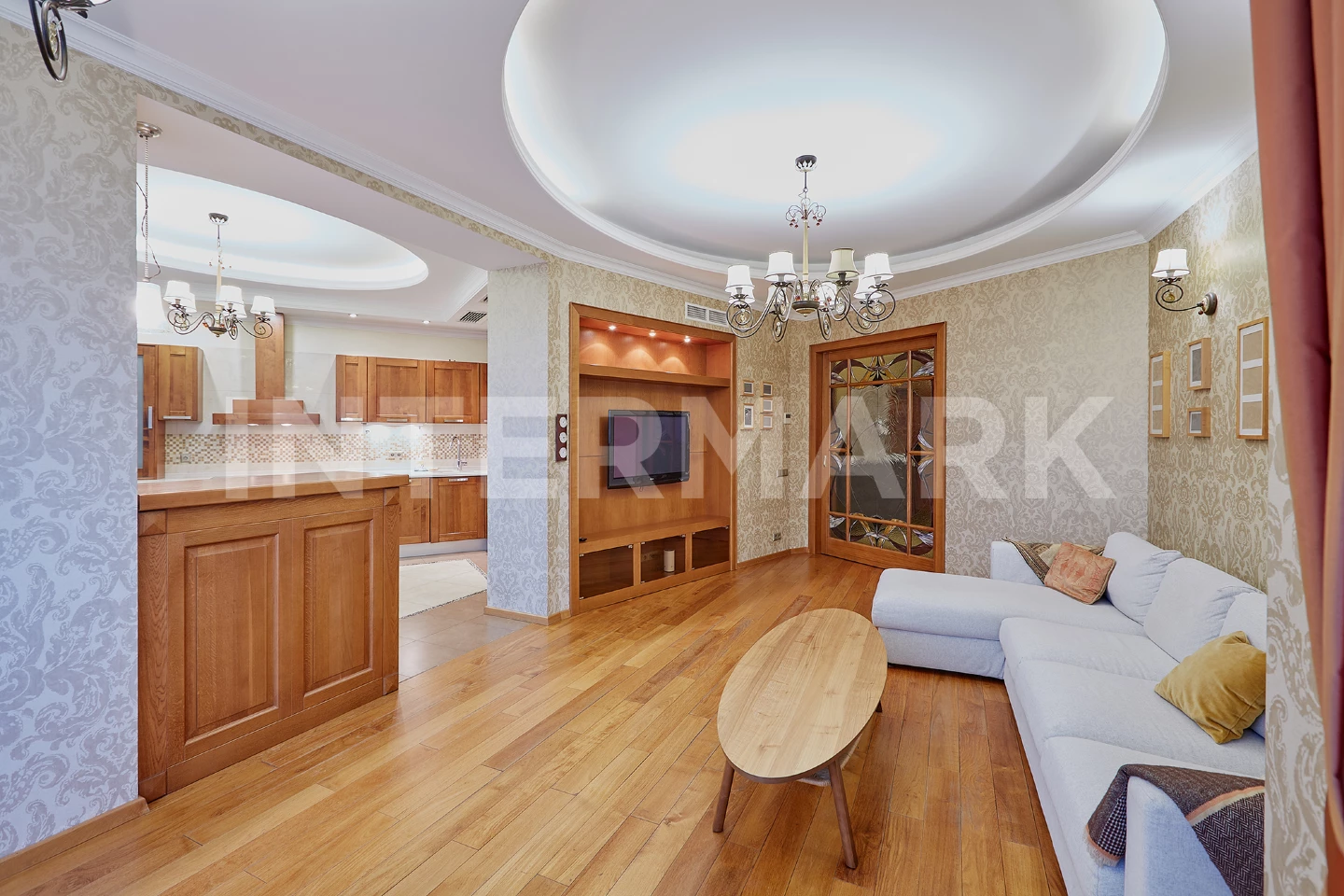 Снять в аренду Квартира, 4 комнаты  Оболенский переулок, 9, корп. 1, Фото 1