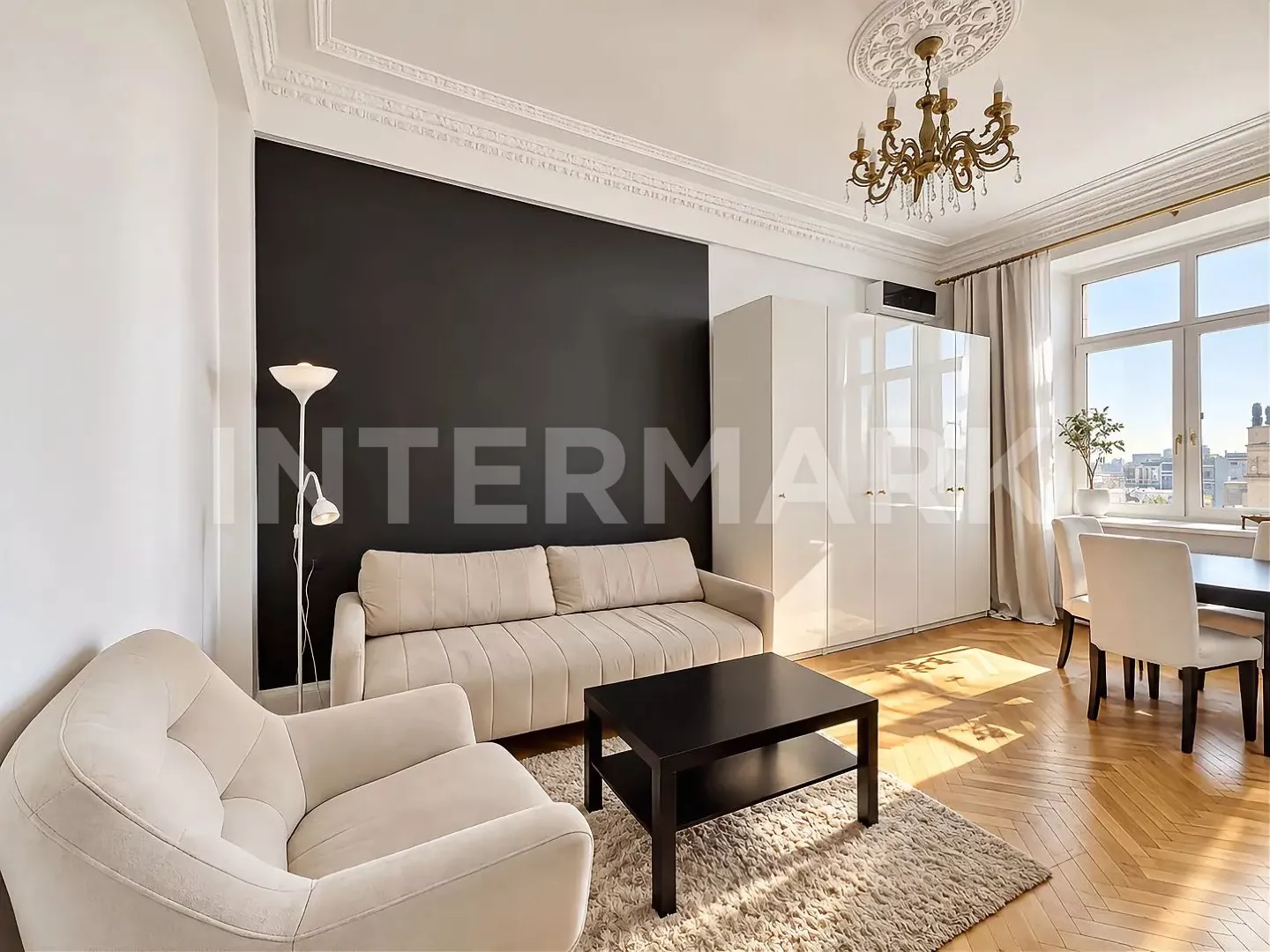 Rent Apartment, 2 rooms Residential complex Dom na Kudrinskoy ploshadi Kudrinskaya Square, 1, Photo 1