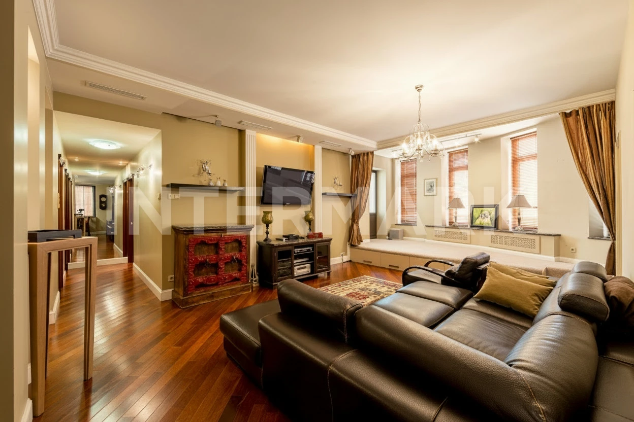 Rent Apartment, 4 rooms Residential complex Trianon 3rd Krasnogvardeyskaya Street, 3, Photo 1