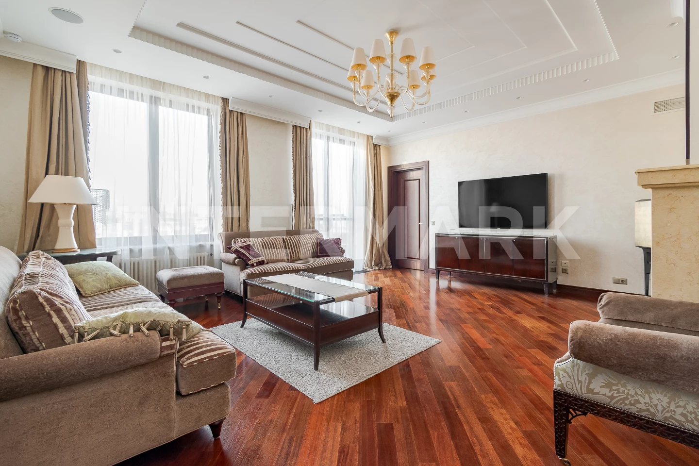 Rent Apartment, 4 rooms Residential complex Retro Ostozhenka Street, 27, korp. 2, Photo 1