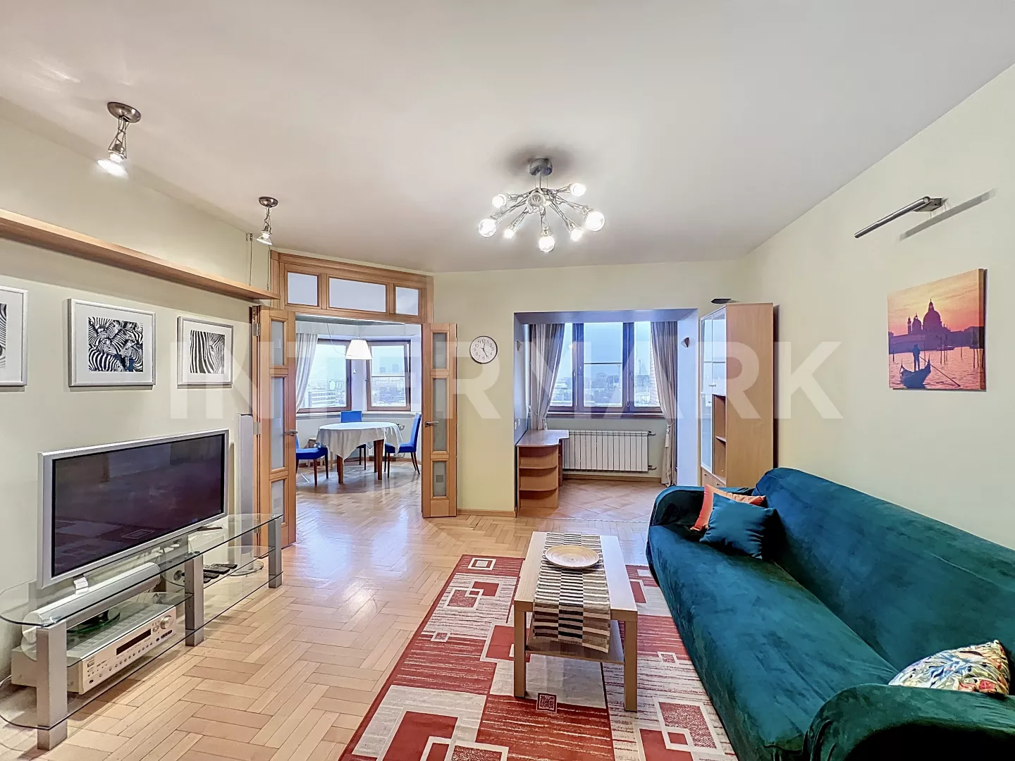 Rent Apartment, 3 rooms  Bakuninskaya Street, 17/28, Photo 1