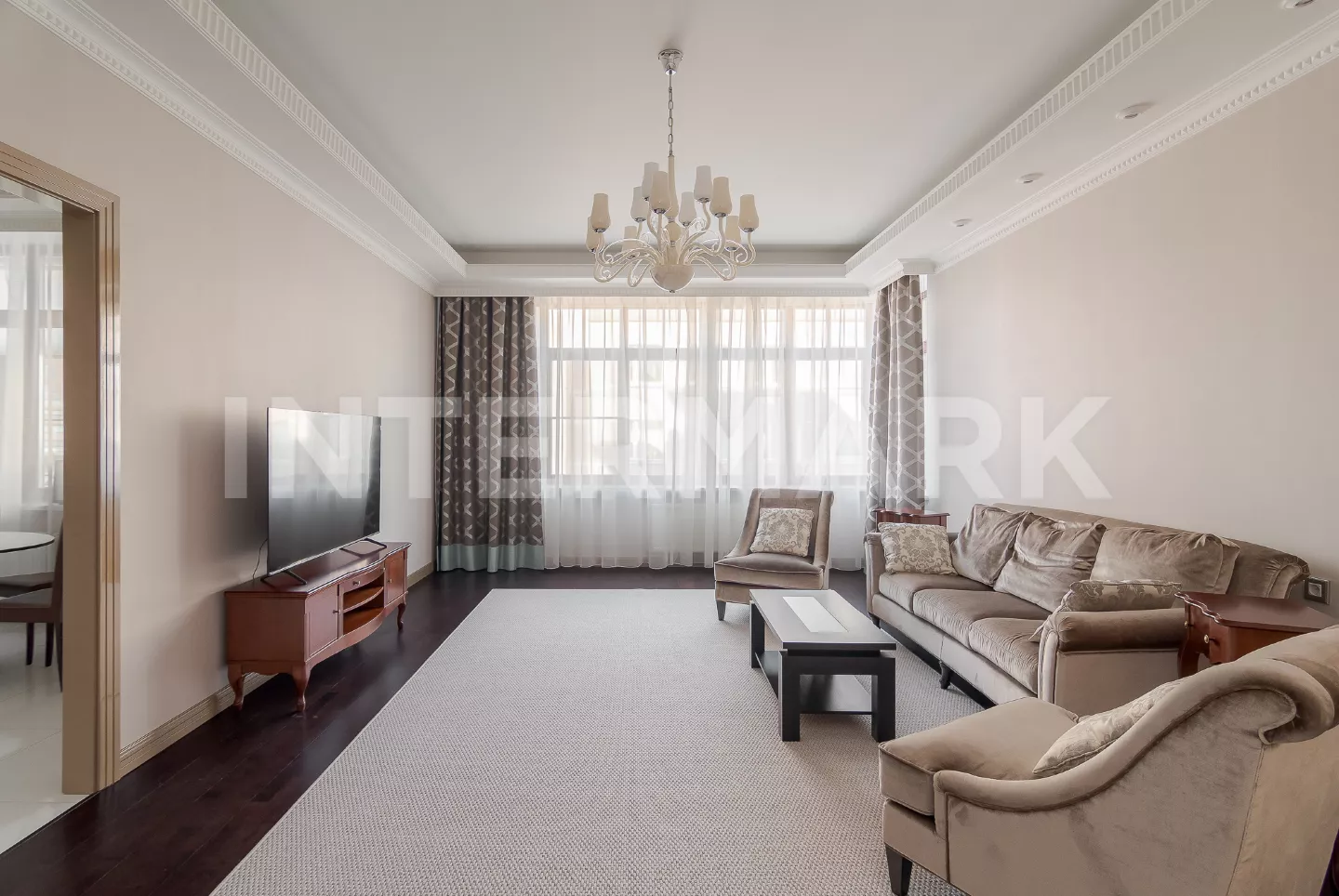 Снять в аренду Квартира, 4 комнаты ЖК Дом на Трубецкой Трубецкая улица, 10, Фото 1