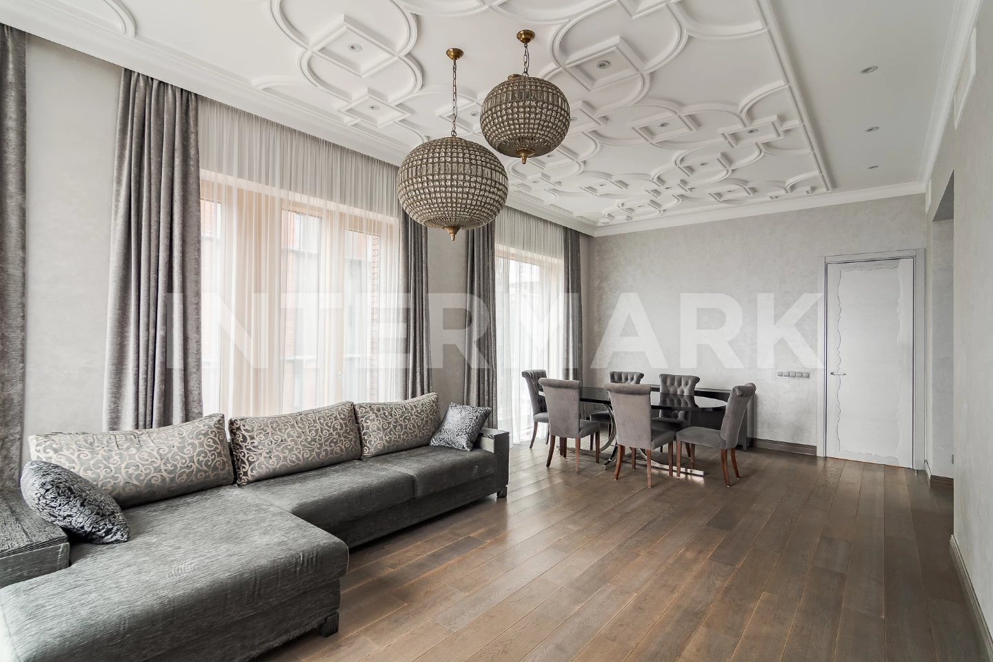 Снять в аренду Квартира, 4 комнаты ЖК Садовые Кварталы Трубецкая улица, 12, Фото 1