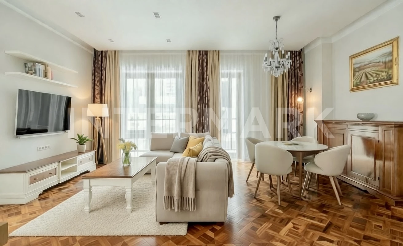 Rent Apartment, 4 rooms Residential complex Sadovye Kvartaly Trubetskaya Street, 12, Photo 1