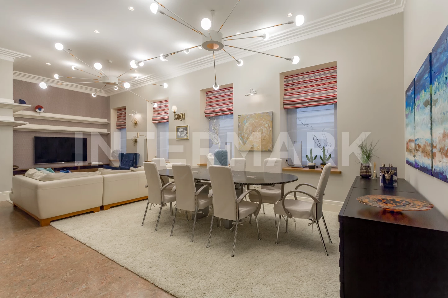 Rent Apartment, 5 rooms  Naschokinsky Lane, 16, Photo 1