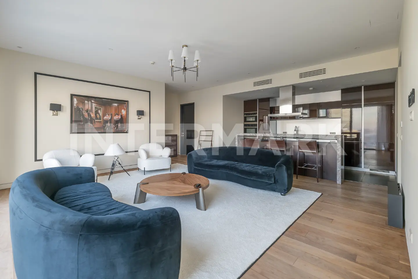 Rent Apartment, 5 rooms Residential complex MFK OKO 1st Krasnogvardeysky Drive, 21, str. 2, Photo 1