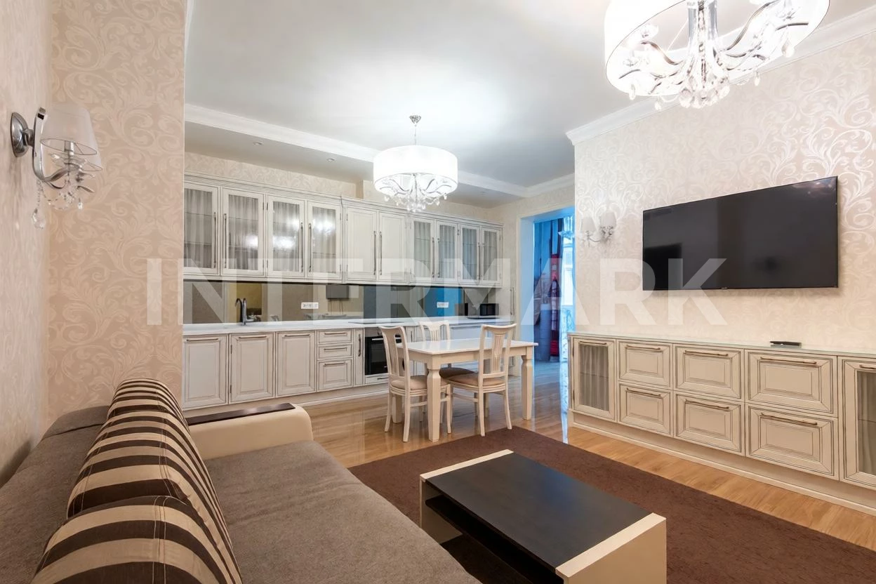 Rent Apartment, 3 rooms Residential complex English Quarter Mytnaya Street, 7, str. 1, Photo 1