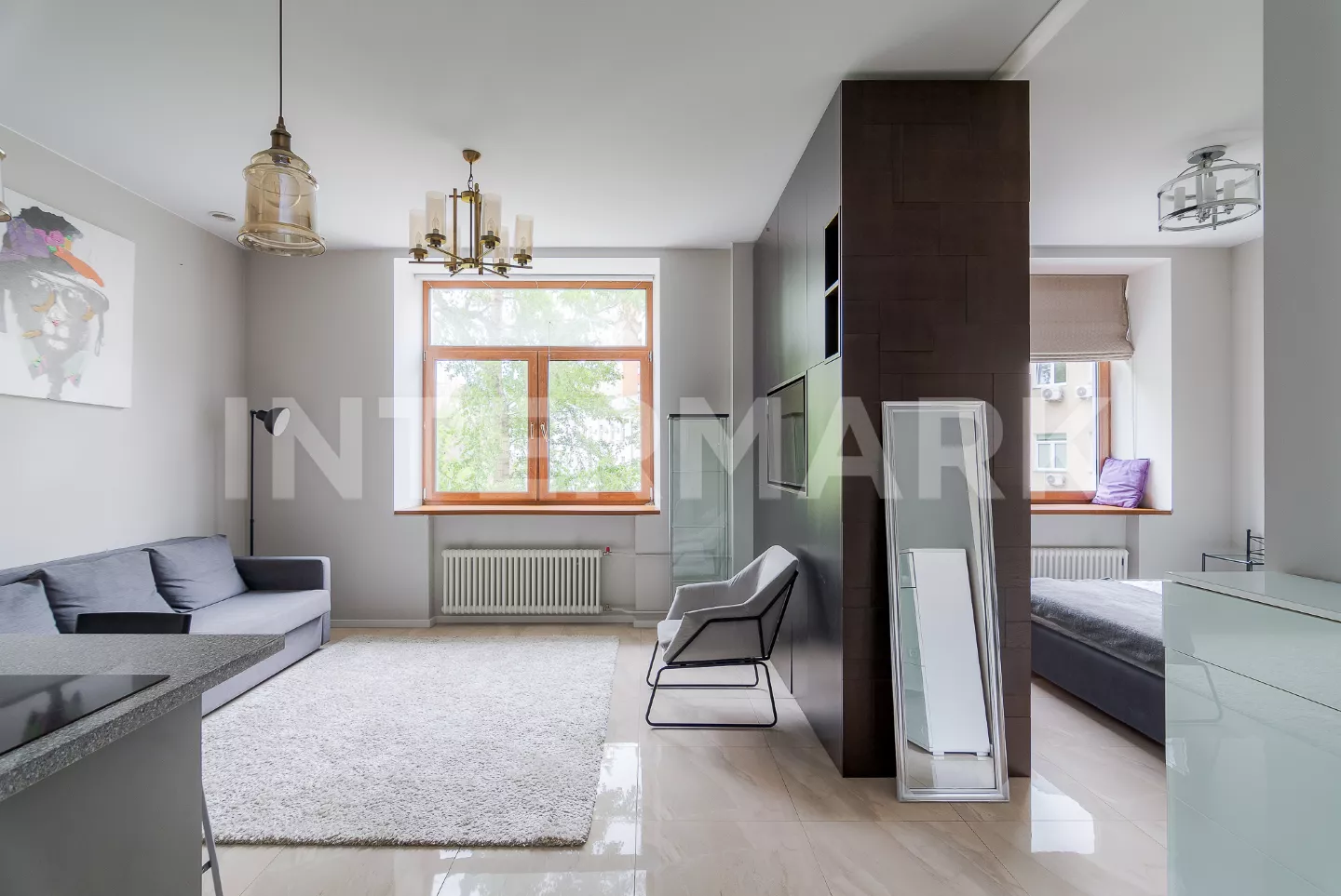 Rent Apartment, 1 room  Krasina Lane, 16, str. 1, Photo 1