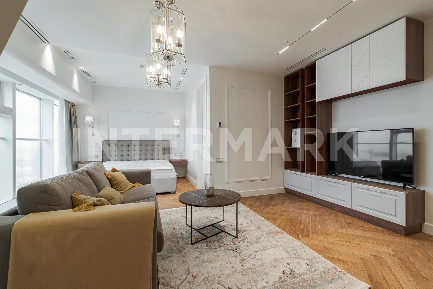 Rent Apartment, 1 room  1st Krasnogvardeysky Drive, 15, Photo 1