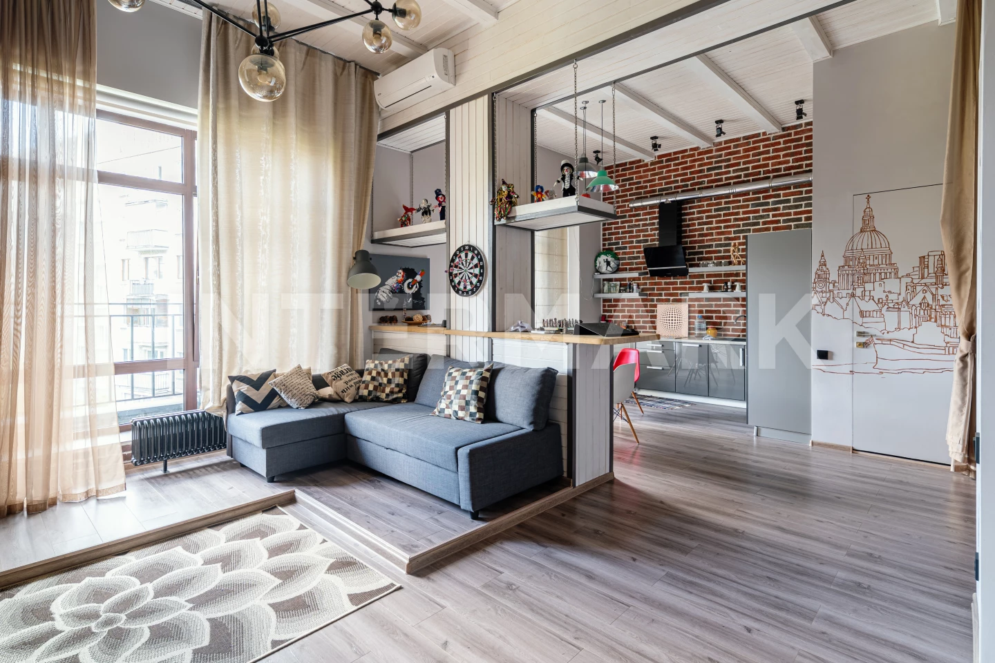 Снять в аренду Квартира, 1 комната ЖК Clerkenwell House Комсомольский проспект, 42, стр. 2, Фото 1