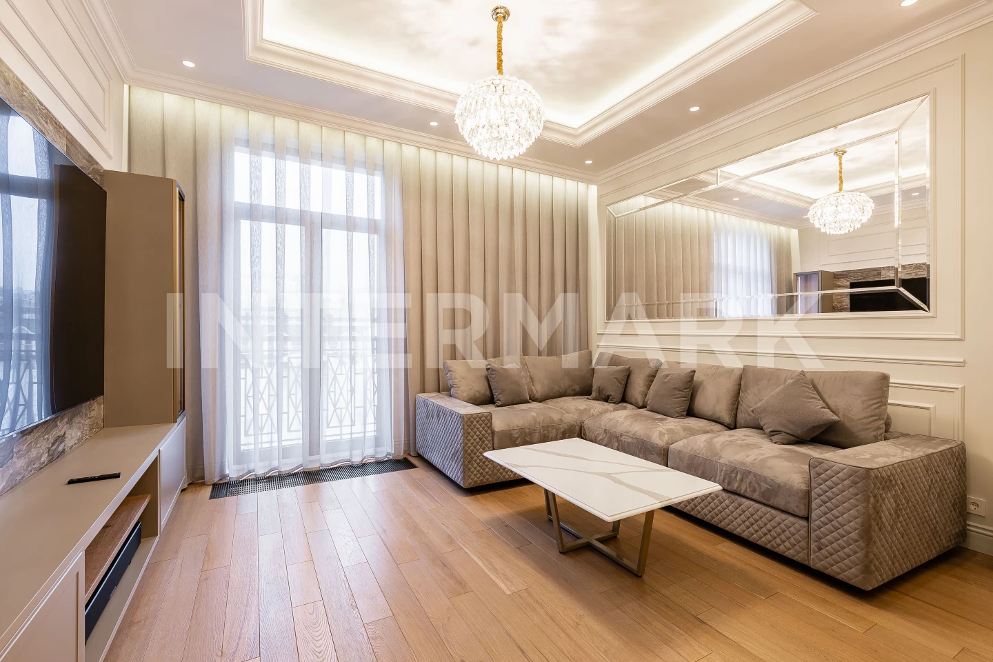 Rent Apartment, 3 rooms Residential complex Sofiyskiy Sofiyskaya Embankment, 34, Photo 1