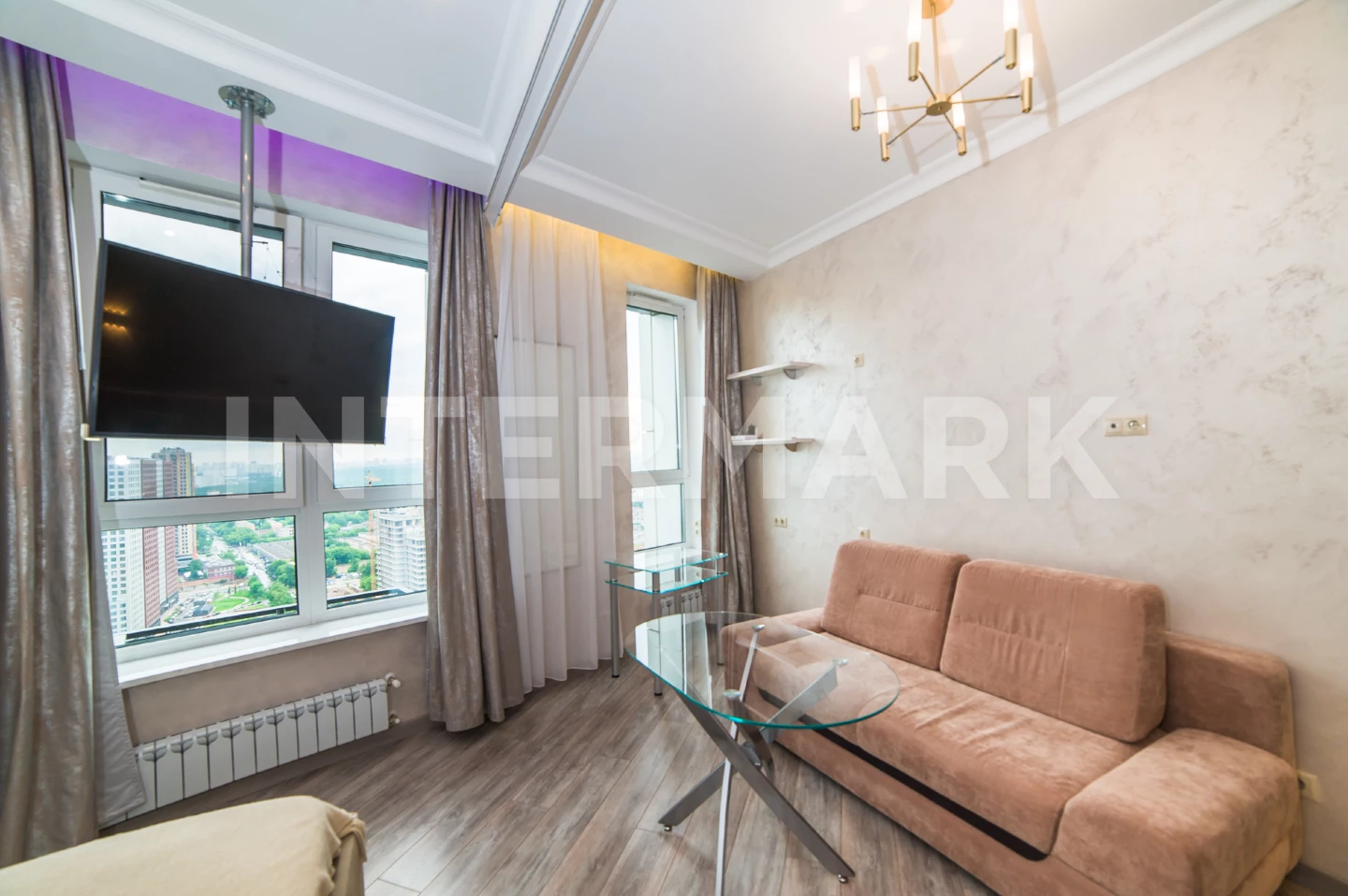 Rent Apartment, 1 room Residential complex Serdce Stolitsy Shelepikhinskaya Embankment, 34, korp. 1, Photo 1