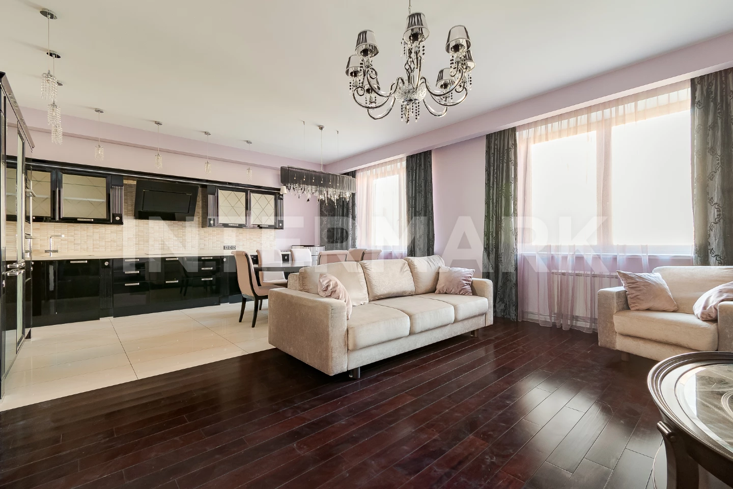 Rent Apartment, 4 rooms Residential complex Smolenskaya Zastava Ruzheyny Lane, 3, Photo 1
