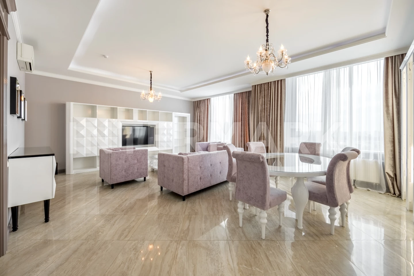 Rent Apartment, 4 rooms Residential complex Dom na Mosfil'movskoy Mosfilmovskaya Street, 8, Photo 1