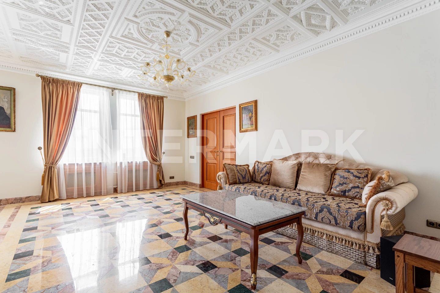 Rent Apartment, 3 rooms Residential complex Novopeskovsky 1st Smolensky Lane, 17, Photo 1