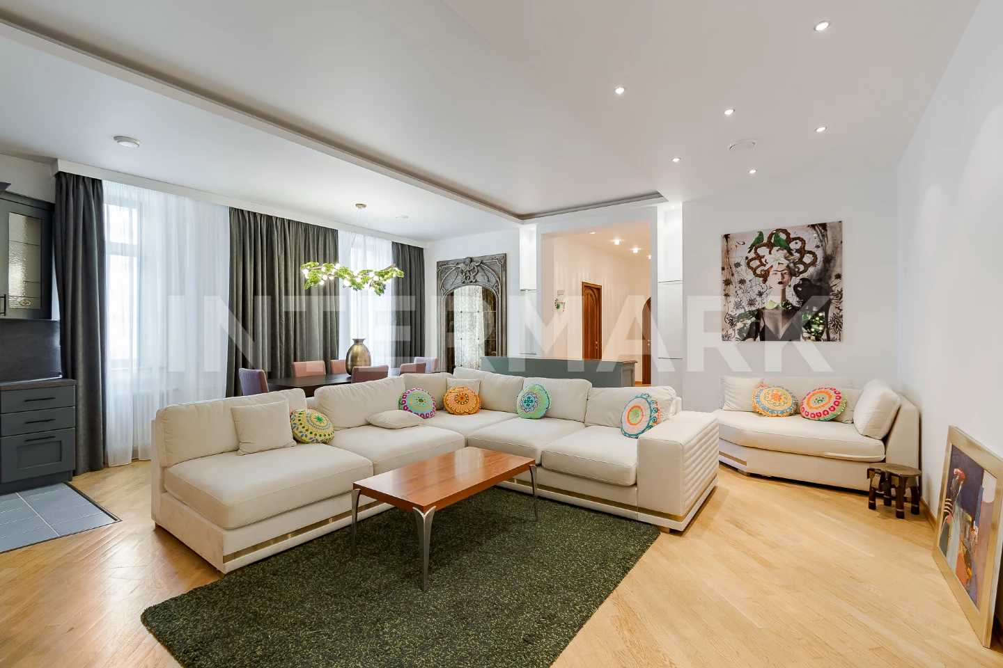 Снять в аренду Квартира, 4 комнаты ЖК Груббер Хаус (Grubber House) улица Новый Арбат, 29, Фото 1