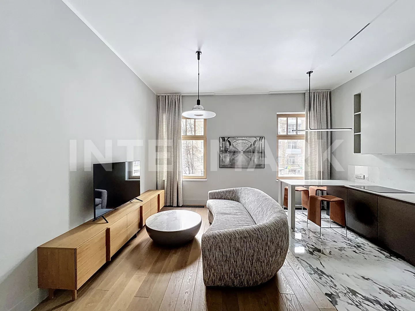 Rent Apartment, 2 rooms  Bolshoy Tishinsky Lane, 30/44, str. 1, Photo 1