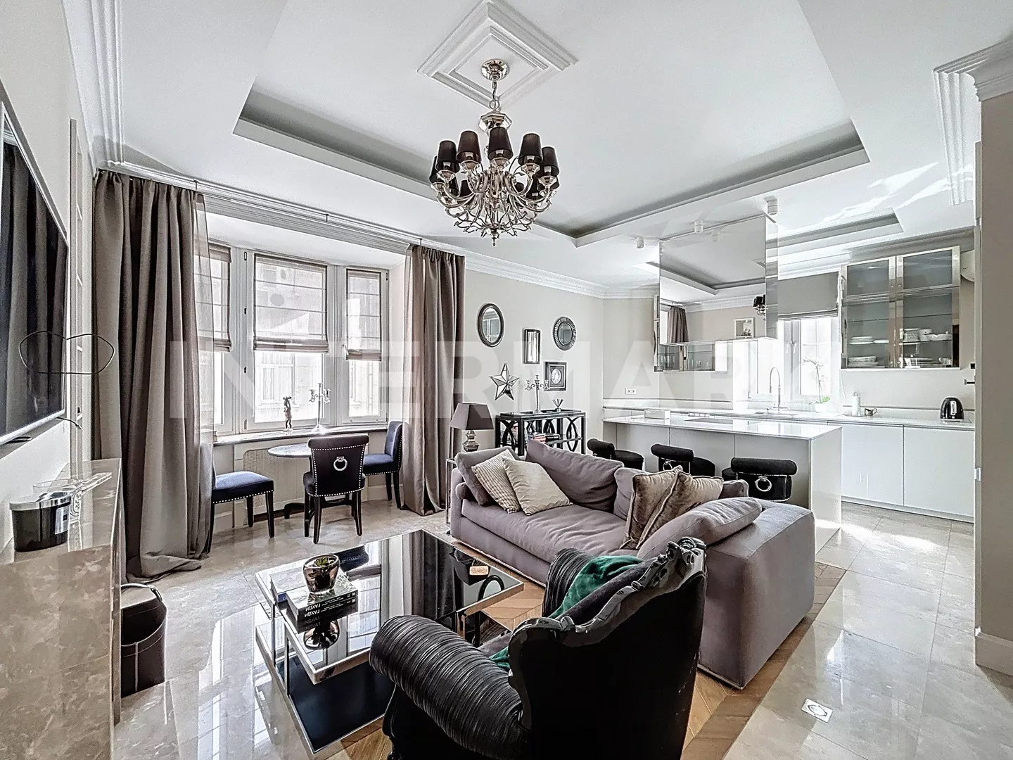 Снять в аренду Квартира, 3 комнаты  Садовая-Кудринская улица, 23, стр. 4, Фото 1