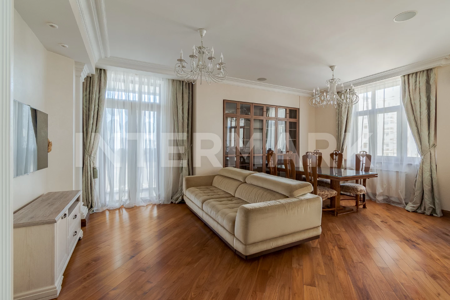 Rent Apartment, 4 rooms Residential complex Kvartal Shuvalovsky Lomonosovsky Avenue, 29, korp. 2, Photo 1