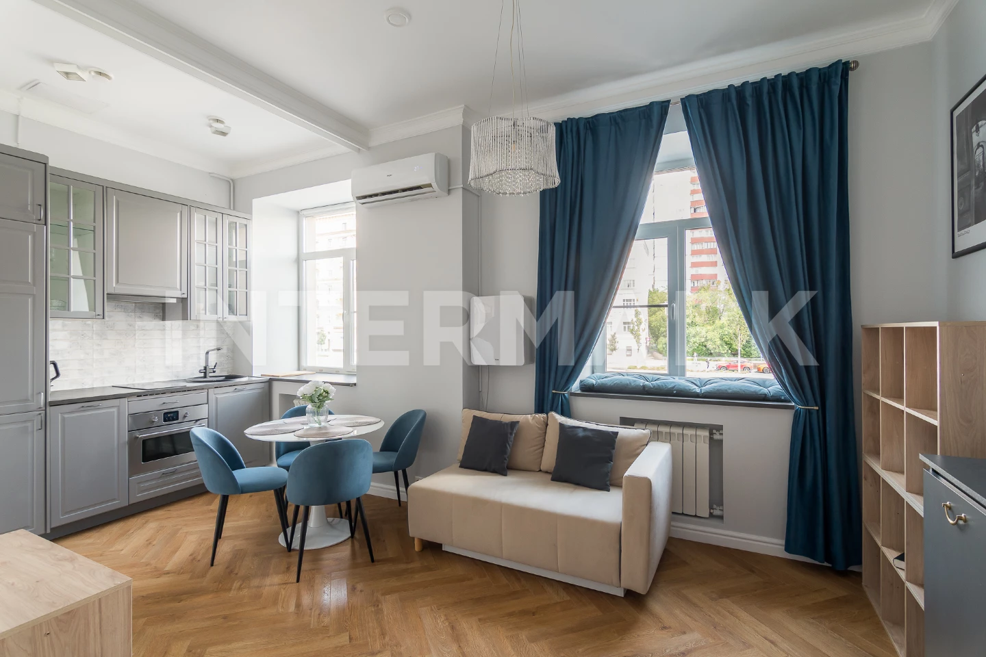 Rent Apartment, 1 room  Smolensky Boulevard, 7, Photo 1