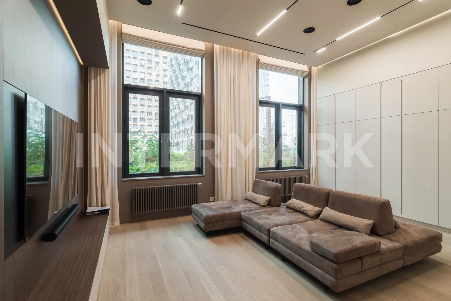 Rent Apartment, 4 rooms Residential complex Zapadny Port Bolshaya Filyovskaya Street, 3, korp. 4, Photo 1