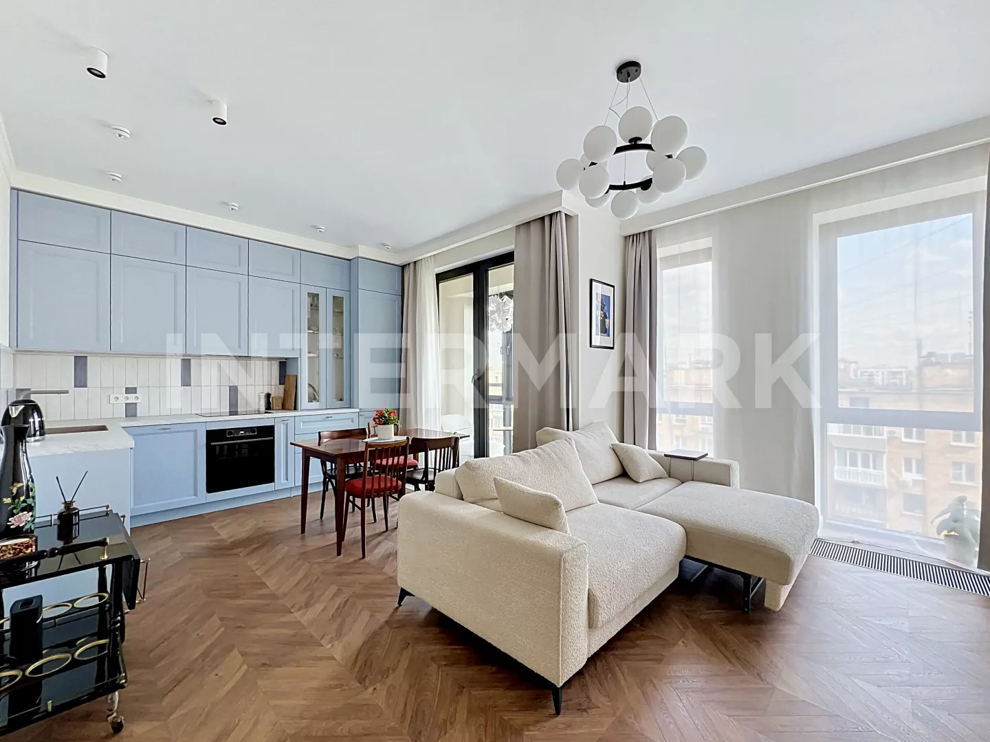 Rent Apartment, 2 rooms  Lermontovskaya Street, 1, Photo 1