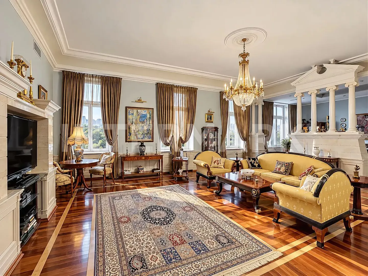 Rent Apartment, 4 rooms  Tverskoy Boulevard, 8, Photo 1