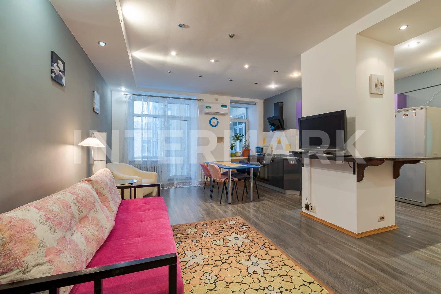 Rent Apartment, 3 rooms  Mansurovsky Lane, 6, Photo 1