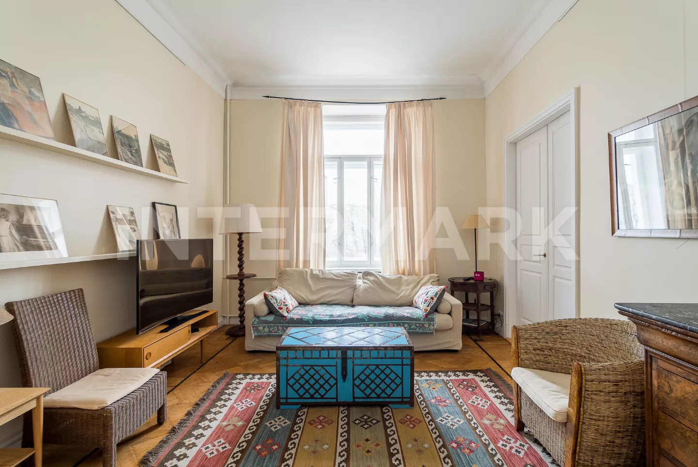 Rent Apartment, 3 rooms  Bolshoy Spasoglinischevsky Lane, 6, str. 1, Photo 1