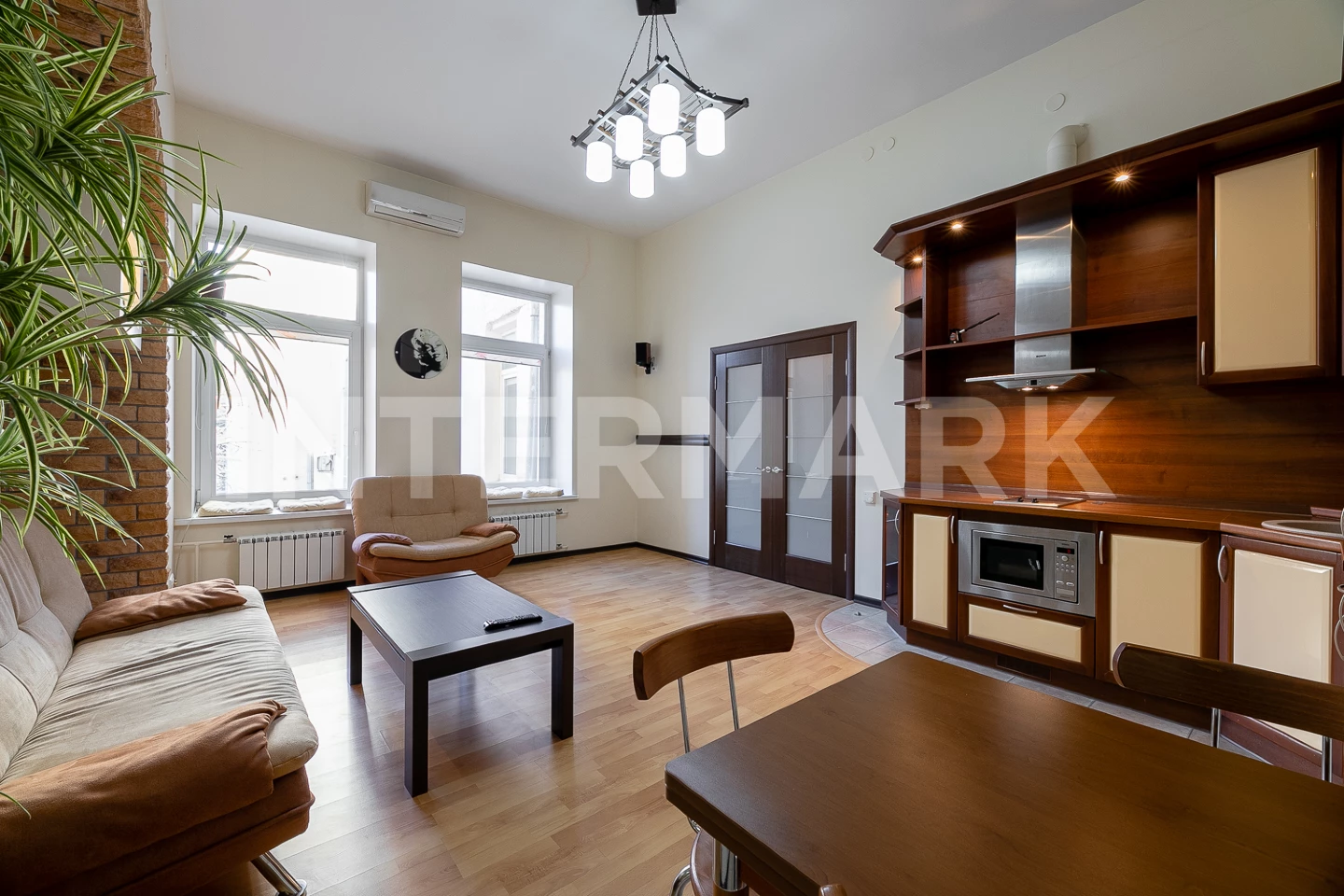 Rent Apartment, 2 rooms  Bolshoy Nikolopeskovsky Lane, 3, Photo 1