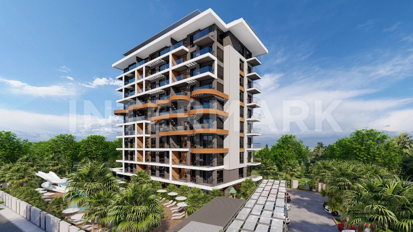 Современные апартаменты в районе Авсаллар Турция, Фото 1