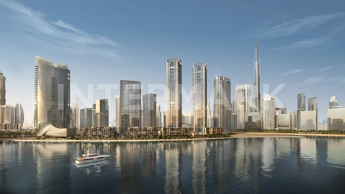  Уникальные апартаменты с 4 спальнями в комплексе Peninsula Four, The Plaza в районе Бизнесс-Бэй ОАЭ, Фото 1