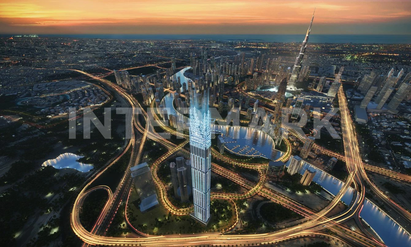  Особняк с 6 роскошными спальнями в небоскрёбе Burj Binghatti Jacob & Co Residences  ОАЭ, Фото 1