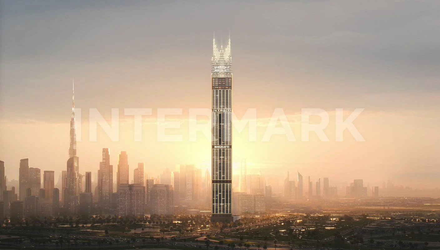  Luxury three bedroom residences in Burj Binghatti Jacob & Co Residences skyscraper United Arab Emirates, Photo 1