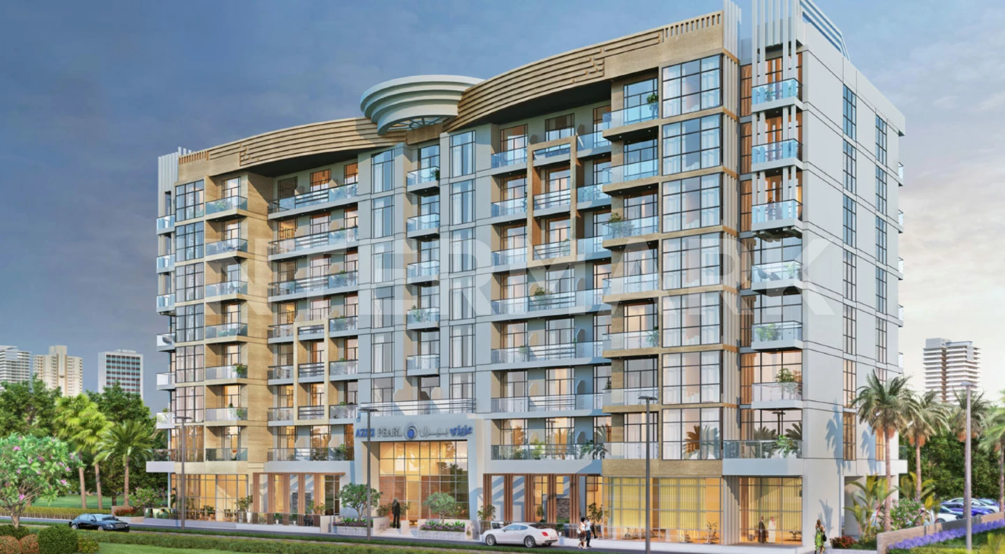  Апартаменты с 3 спальнями в комплексе Azizi Pearl в районе Аль-Фурджан ОАЭ, Фото 1