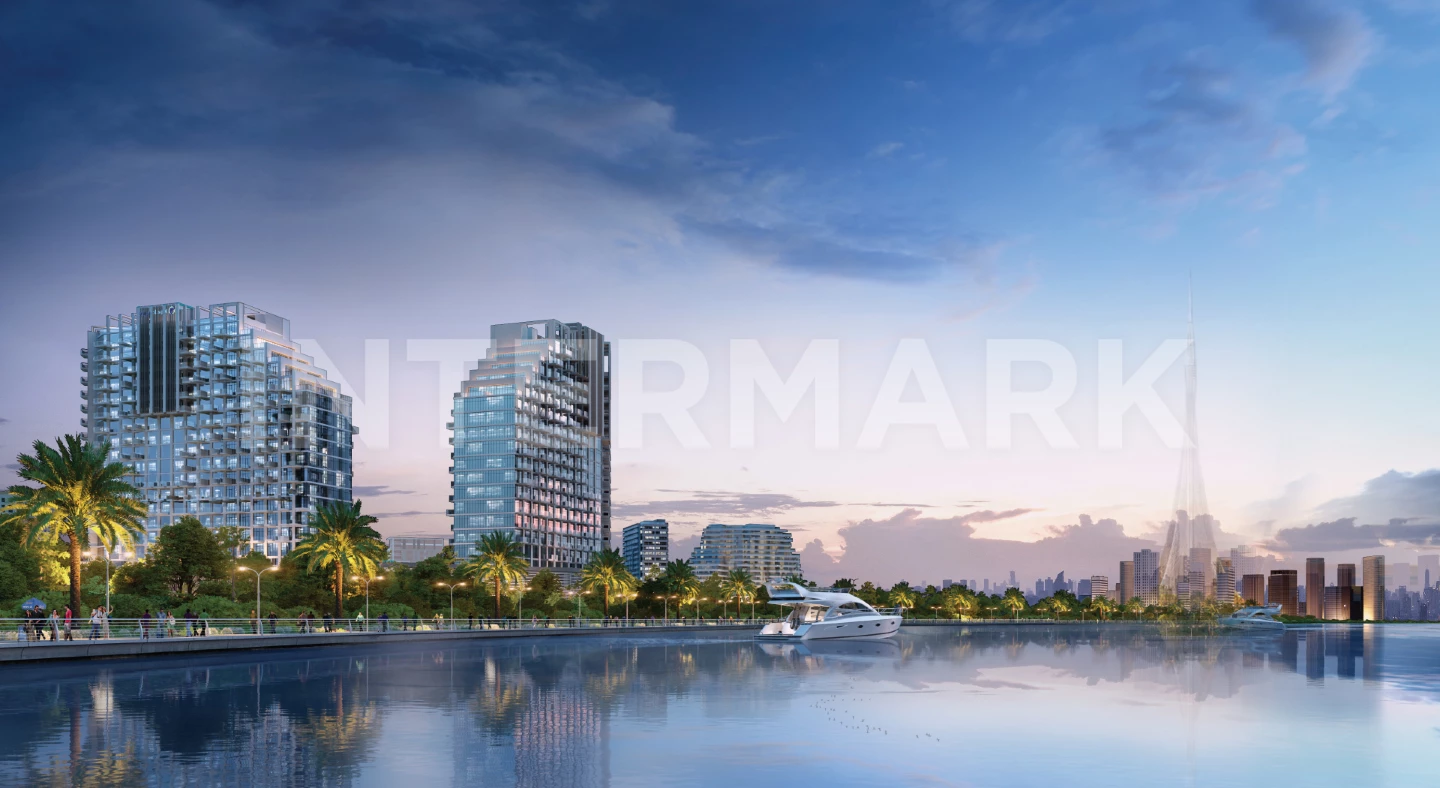  Студия в комплексе Creek Views в зоне Dubai Healthcare City  ОАЭ, Фото 1