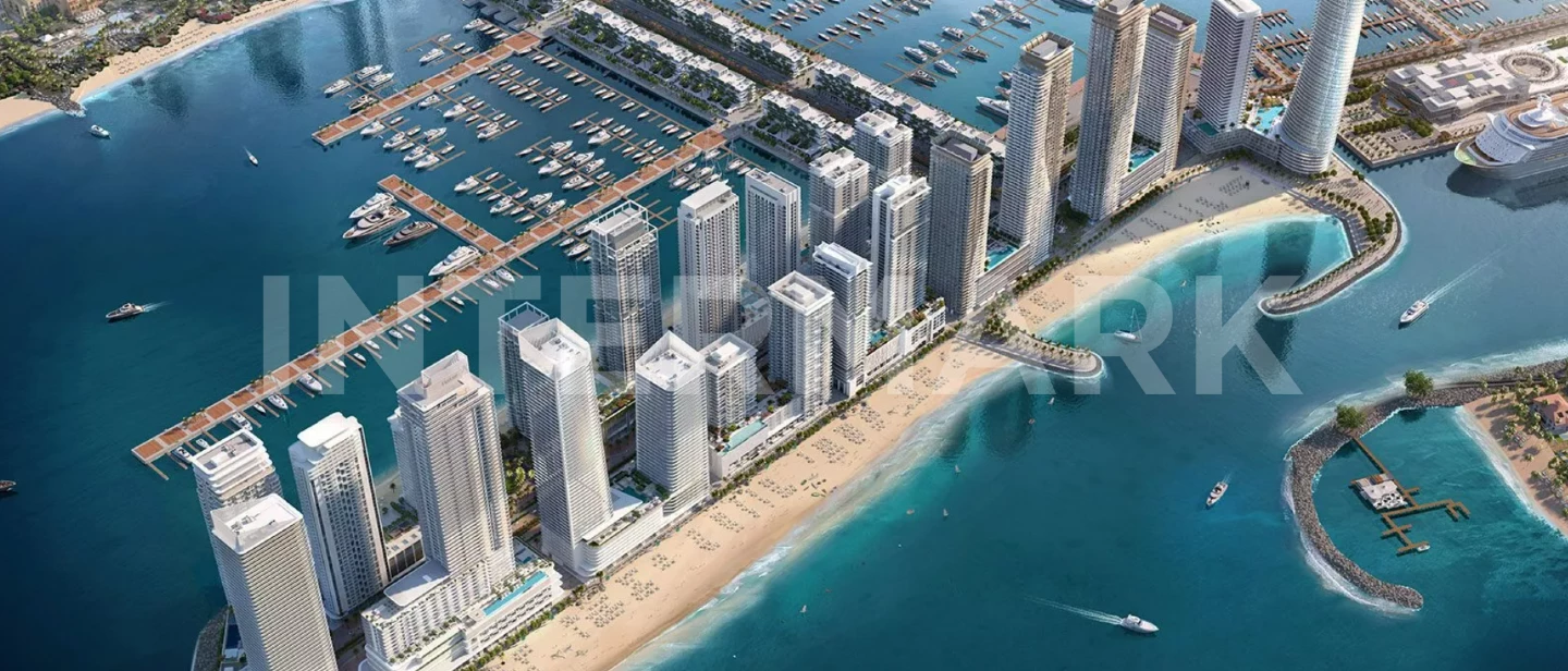  Апартаменты с 4 спальнями в прибрежном районе Emaar Beachfront ОАЭ, Фото 1