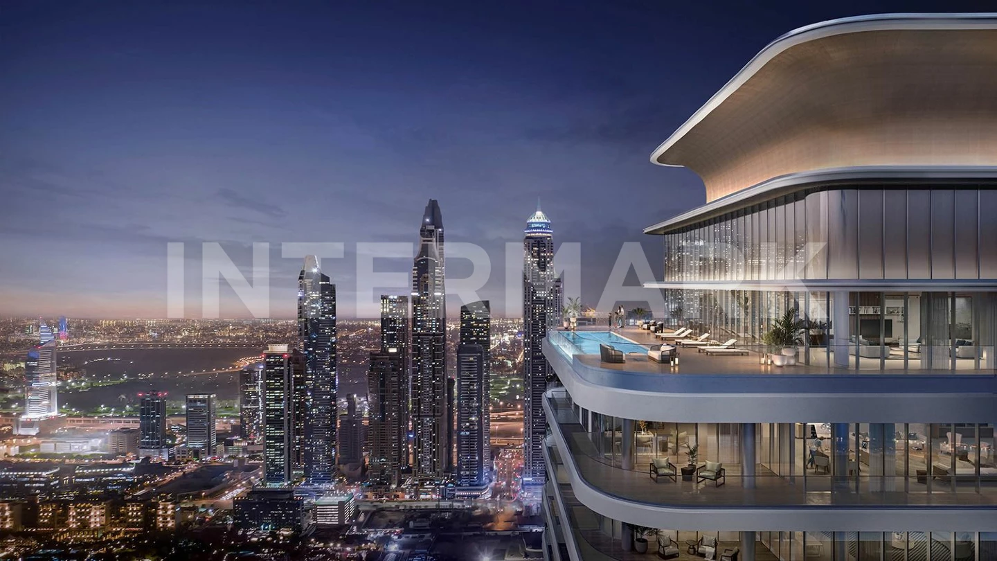  Апартаменты премиум-класса с 1 спальней в прибрежном районе Emaar Beachfront  ОАЭ, Фото 1