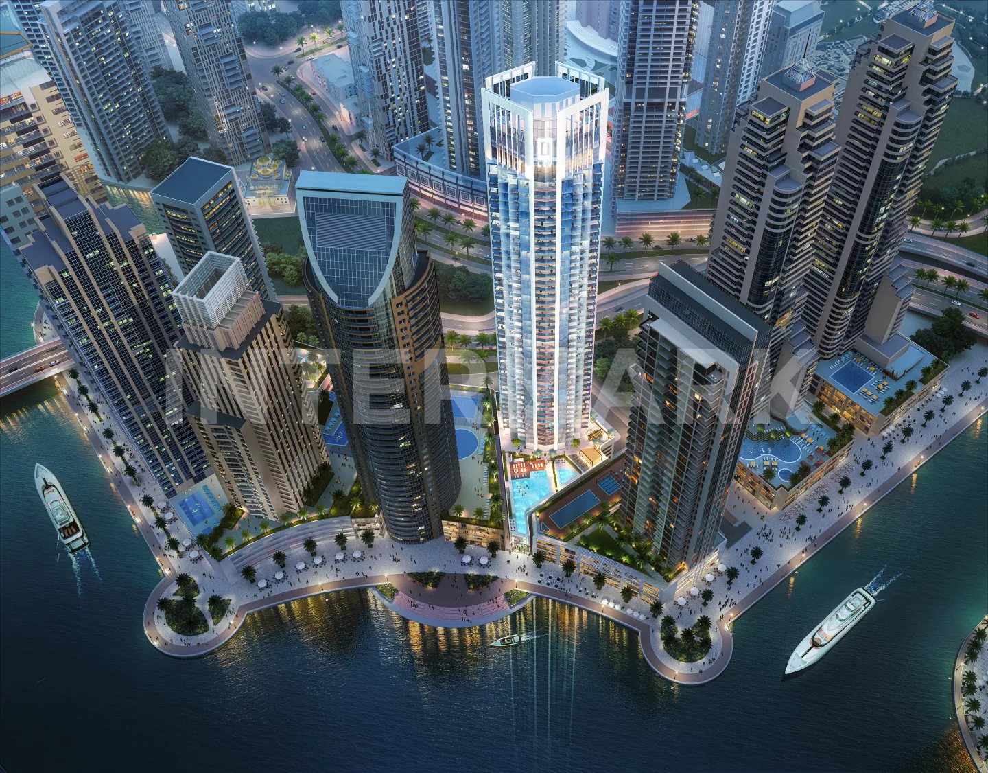  Пентхаус с 4 спальнями в комплексе LIV MARINA в районе Дубай Марина ОАЭ, Фото 1