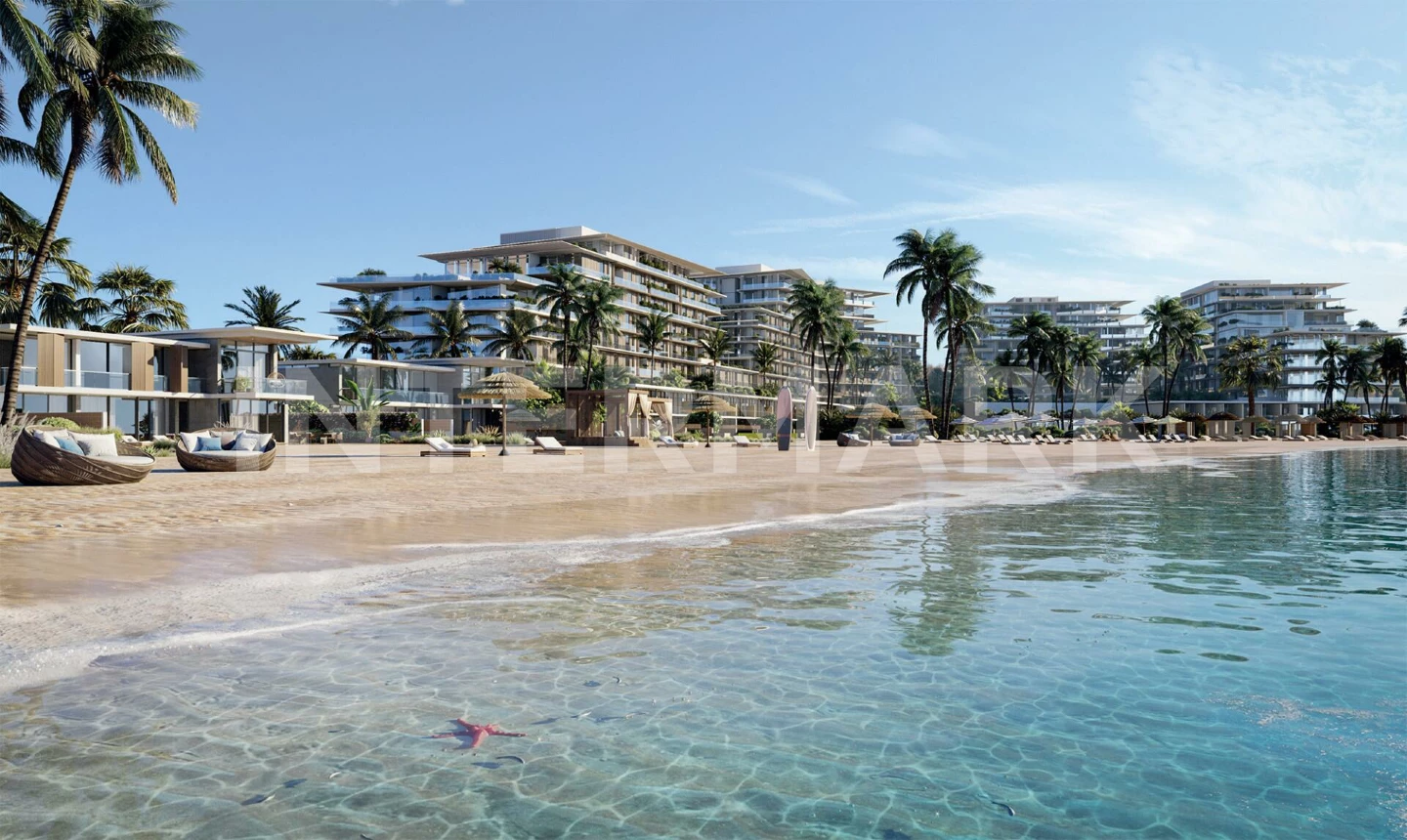  Апартаменты с 1 спальней в Rixos на береговой линии Дубая  ОАЭ, Фото 1