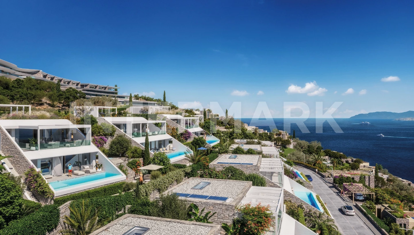  Villas with spacious terraces in a resort on Crete island Greece, Photo 1