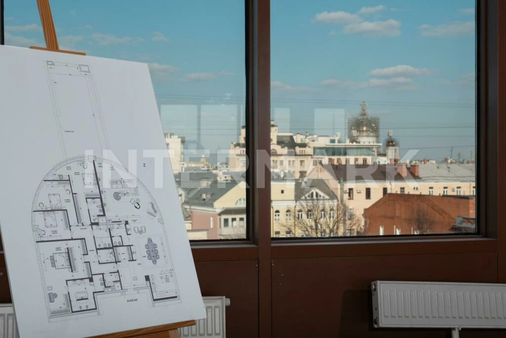 Apartment, 5 rooms  Eropkinskiy pereulok,  16, Photo 1