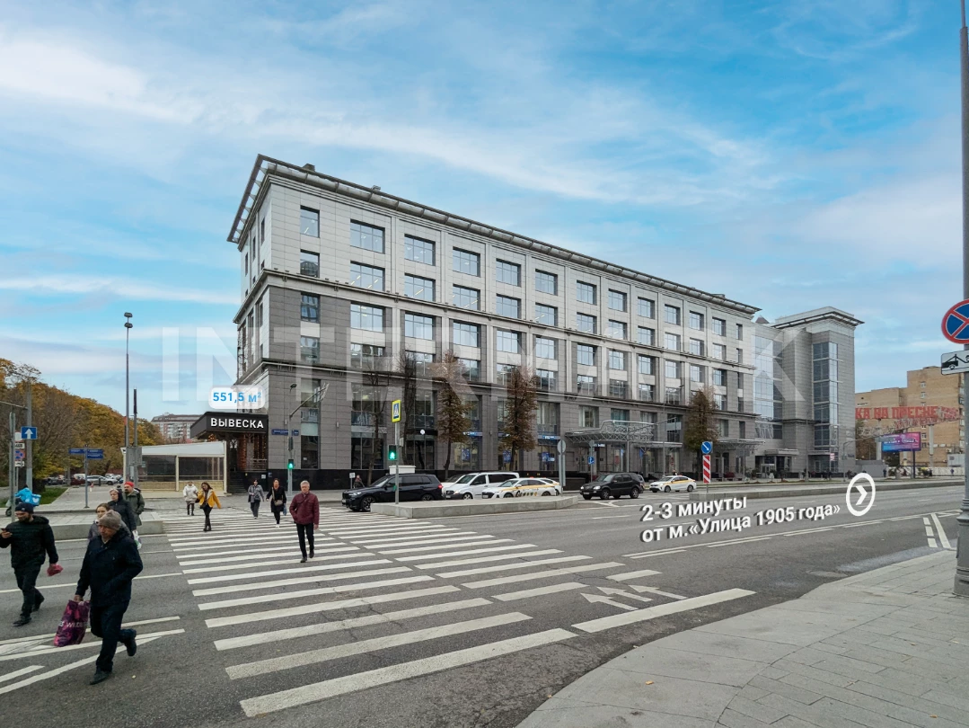 Снять в аренду  Офис у метро Улица 1905 года Звенигородское шоссе, 18/20к1А, Фото 1