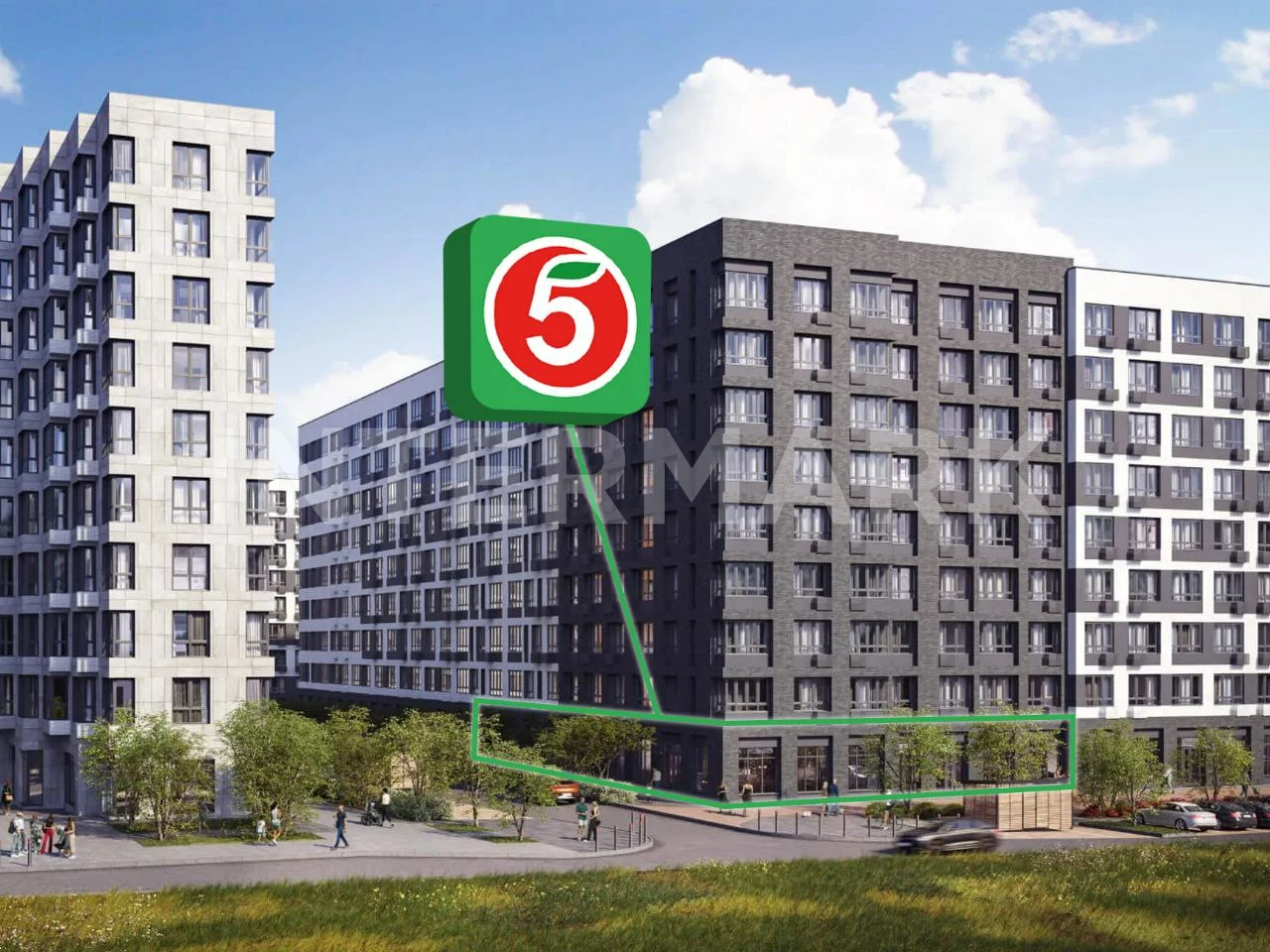  Пятерочка в ЖК Родные кварталы квартал №33 , 2, Фото 1
