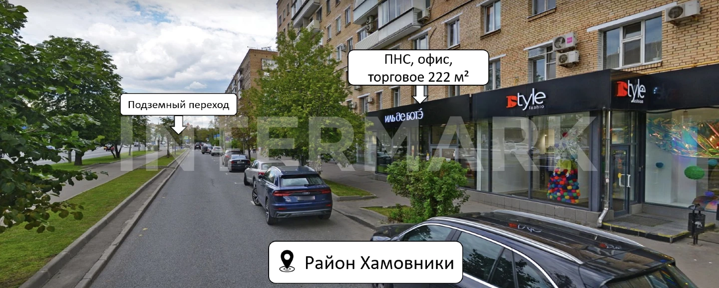 Снять в аренду  Стрит ритейл в Хамовниках Комсомольский проспект, 27с5, Фото 1