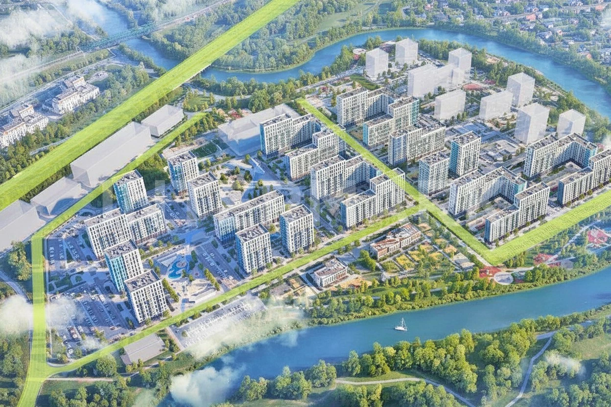  Озон в ЖК Прибрежный парк Московская область, городской округ Домодедово, село Ям, улица Мезенцева, 20, Фото 1
