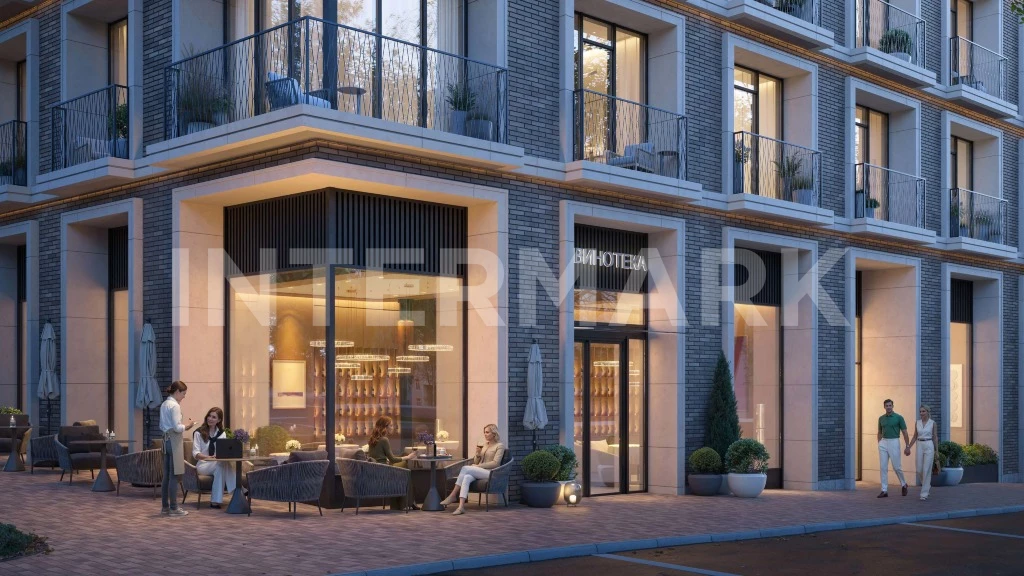  Ритейл в ЖК Тишинский бульвар Москва, Электрический переулок, 1с21, Фото 1