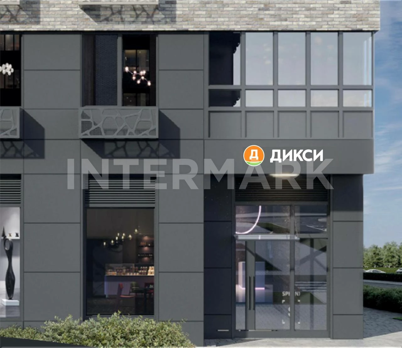  Дикси в ЖК Публицист Московская область, Пушкино, улица Зелёная Роща, Фото 1