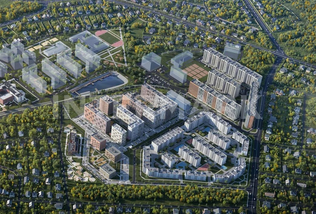  Дикси в ЖК Егорово Парк Московская область, городской округ Люберцы, посёлок Егорово, Колхозная улица, Фото 1